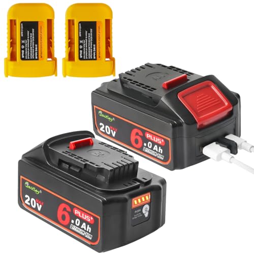 Waitley---Paquete-de-2-baterías-de-repuesto-mejoradas-de-20-V-y-6-A-para-Dewalt-20-V-Max-DCB200-DCB203-DCB204-DCB206,-compatibles-con-herramientas-eléctricas-inalámbricas-Dewalt-de-20-voltios-con-puerto-USB-y-carga-rápida-tipo-C.