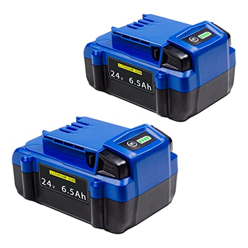 Repuesto-DTK-para-batería-Kobalt-de-24-V-(6,5-Ah)-de-iones-de-litio-KB624-03,-KB524-03,-KB424-03,-KB224-03-y-KB124-03.-Compatible-con-herramientas-inalámbricas-Kobalt-de-24-V-(paquete-de-2).