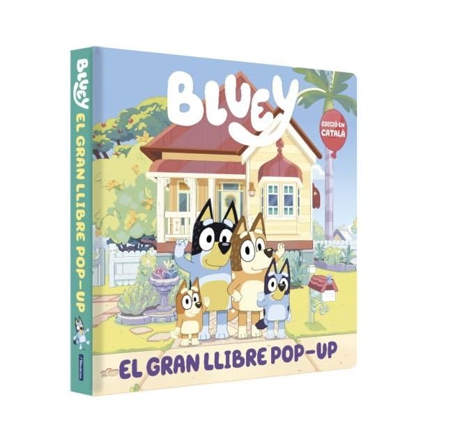 Libro: Bluey. Llibre de cartró amb solapes - El gran llibre Pop-up de Bluey