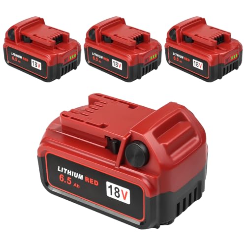 Batería-de-repuesto-mejorada-TeenPower-(paquete-de-4)-para-Milwaukee-M-18-(6500-mAh)-para-Milwaukee-48-11-1820,-48-11-1840,-48-11-1850,-48-11-1828,-48-11-1862,-48-11-1852,-48-59-1812-y-48-59-1802
