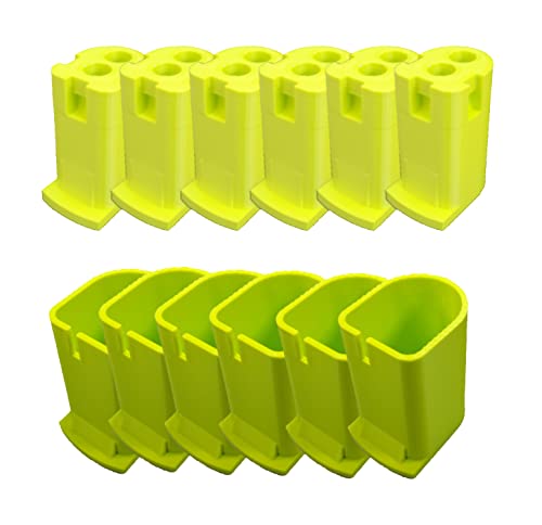 Soportes-para-herramientas-y-baterías-inalámbricas-Ryobi-de-18-V-(paquete-de-12)-para-6-herramientas-y-6-baterías