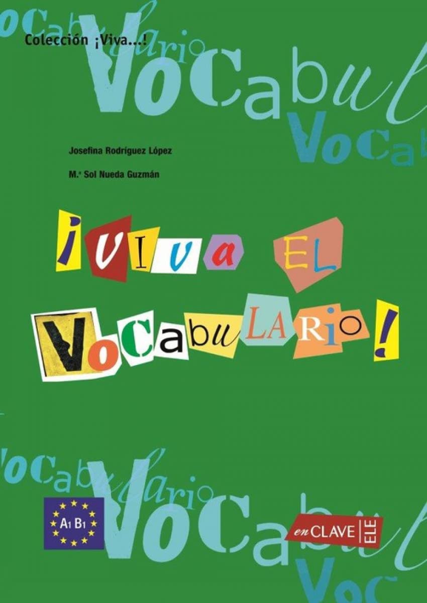 Libro: ¡Viva el Vocabulario! A1-B1: Nivel basico