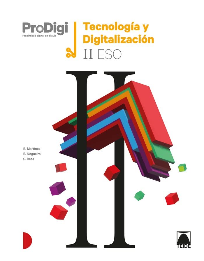 Libro: Cuaderno ProDigi. Tecnología y Digitalización II ESO