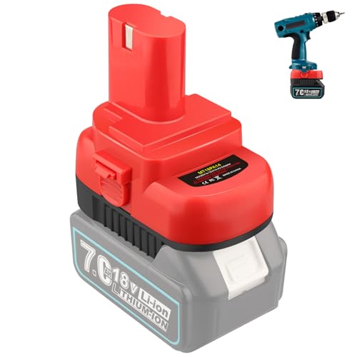Uso-del-adaptador-para-herramientas-Makita-Ni-Cd-Ni-Mh,-para-batería-de-litio-Makita-18V-LXT-BL1830-BL1850-BL1860-BL1840-Convertir-a-baterías-Makita-12V-14.4V-Ni-Cd/Ni-Mh,-alimentación-para-herramienta-eléctrica-inalámbrica-Ni-CD