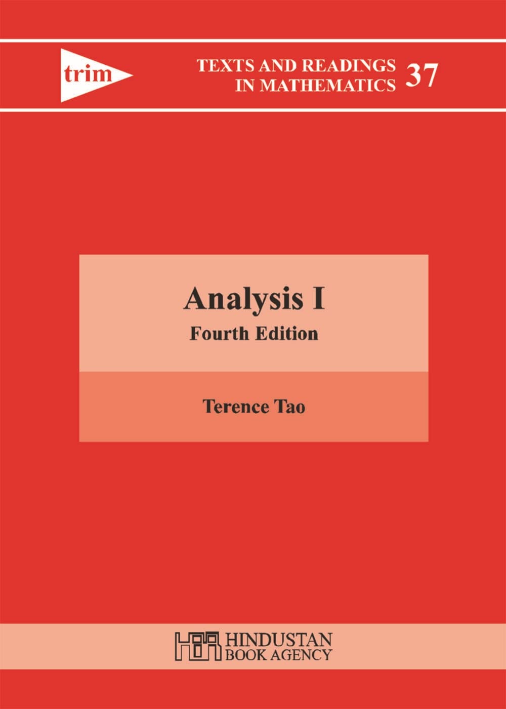 Libro: Analysis (1) (Hindustan Book Agency)