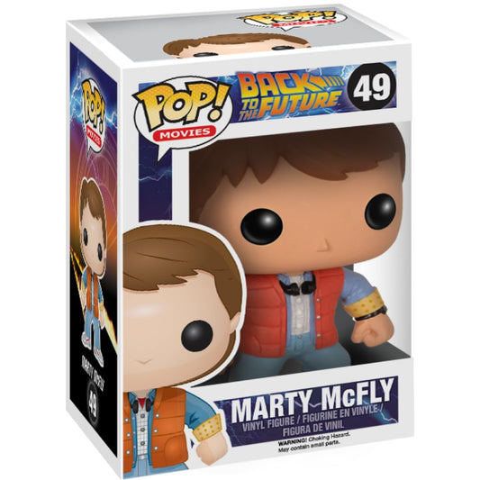 Funko POP Movie Back to The Future Marty Figura de Vinilo