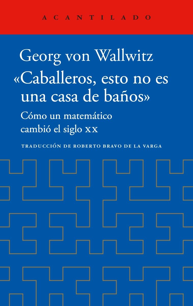 Libro: «Caballeros, esto no es una casa de baños»: 497 (El Acantilado)
