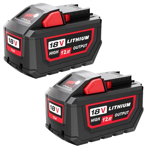 Batería-de-repuesto-de-12000-mAh-para-Milwaukee-M-18.-Batería-de-iones-de-litio-de-alto-rendimiento-de-18-V-y-12-Ah-(48-11-1865,-48-11-1862-y-48-11-1820).-Compatible-con-herramientas-eléctricas-de-18-voltios-y-cargadores-(paquete-de-2).