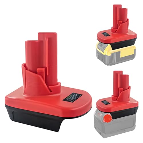 Adaptador-de-batería-URUN-para-Dewalt-y-Milwaukee-de-18-V-a-Milwaukee-de-12-V.-Reemplazo-para-batería-Milwaukee-M-12-(48-11-2410,-48-11-2411-y-48-11-2420).-Compatible-con-herramientas-eléctricas-inalámbricas-Milwaukee-M-12.