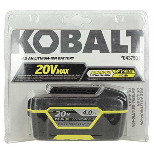 Batería-de-litio-para-herramientas-eléctricas-Kobalt-de-20-voltios-y-4-amperios-hora.-Artículo-n.°-437531.-Modelo-n.°-K20-LB40A.-UPC-n.°-69204200293.