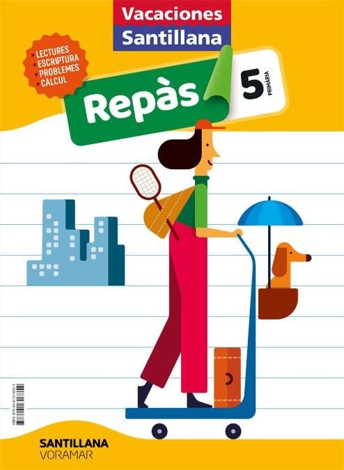Libro: VACACIONES SANTILLANA 5 PRIMARIA REPAS (CUADERNOS DE VACACIONES) Catalán
