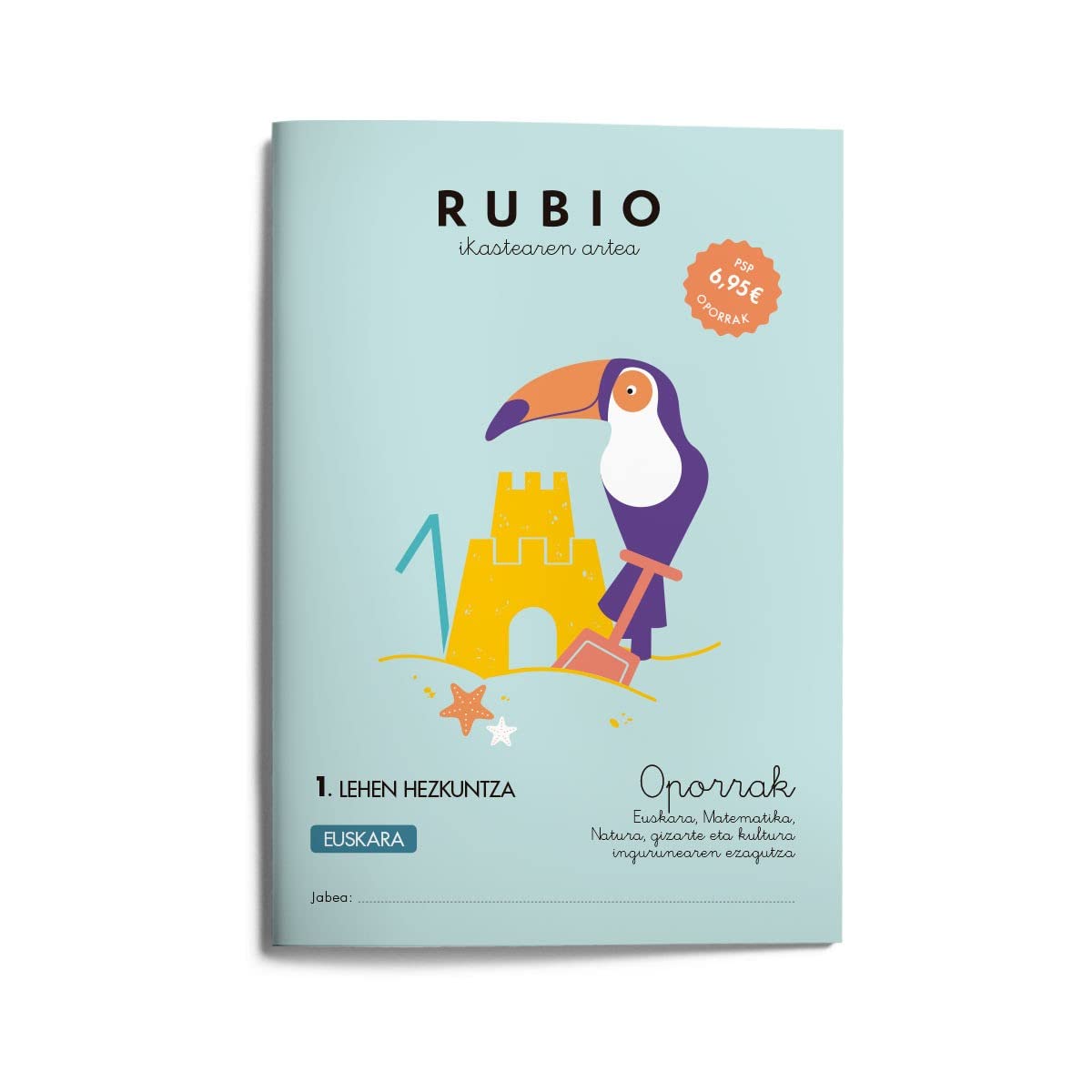 Oporrak 1. Lehen Hezkuntza | RUBIO | Vacaciones Euskera (Vacaciones RUBIO)