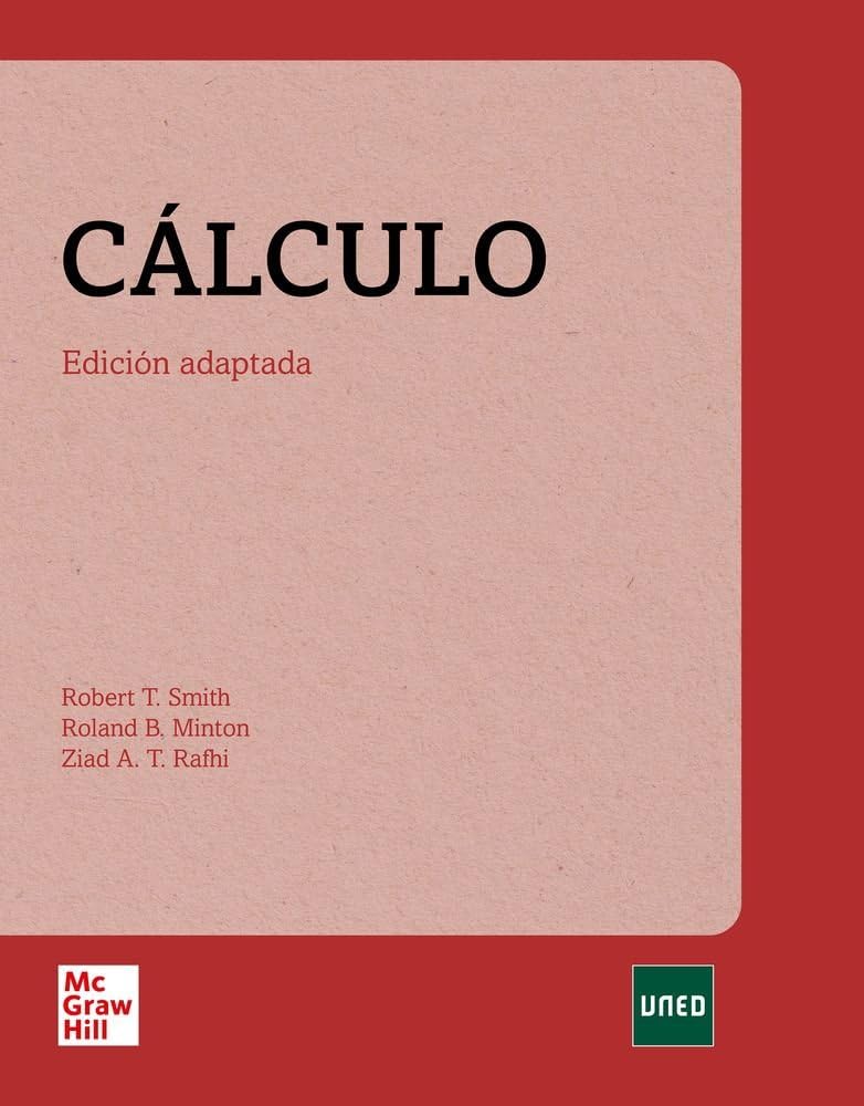 Libro: Cálculo (edición adaptada a UNED): edición adaptada a UNED - 9788448633073