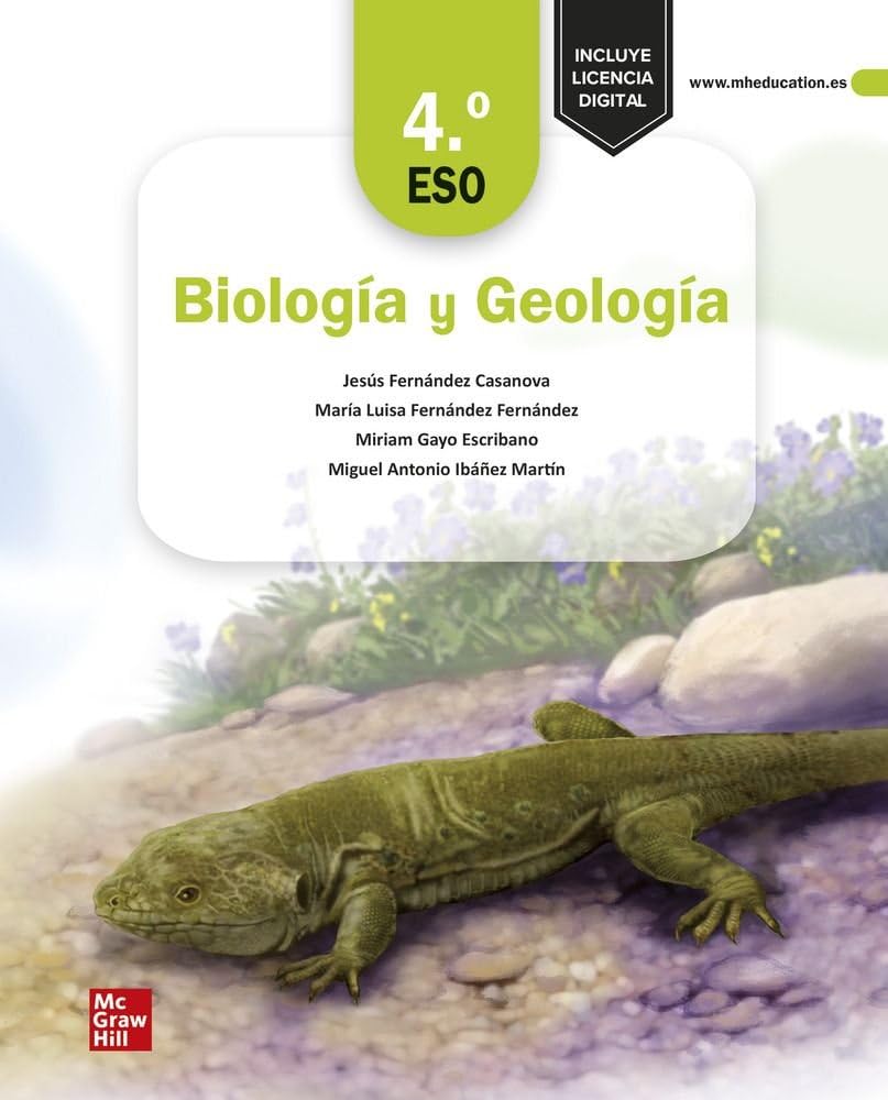 Libro: Biología y Geología 4.º ESO
