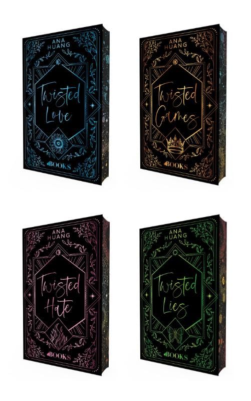 Libro: Limited edition Twisted Love Games Hate Lies set sprayed edges (Twisted limited edition)