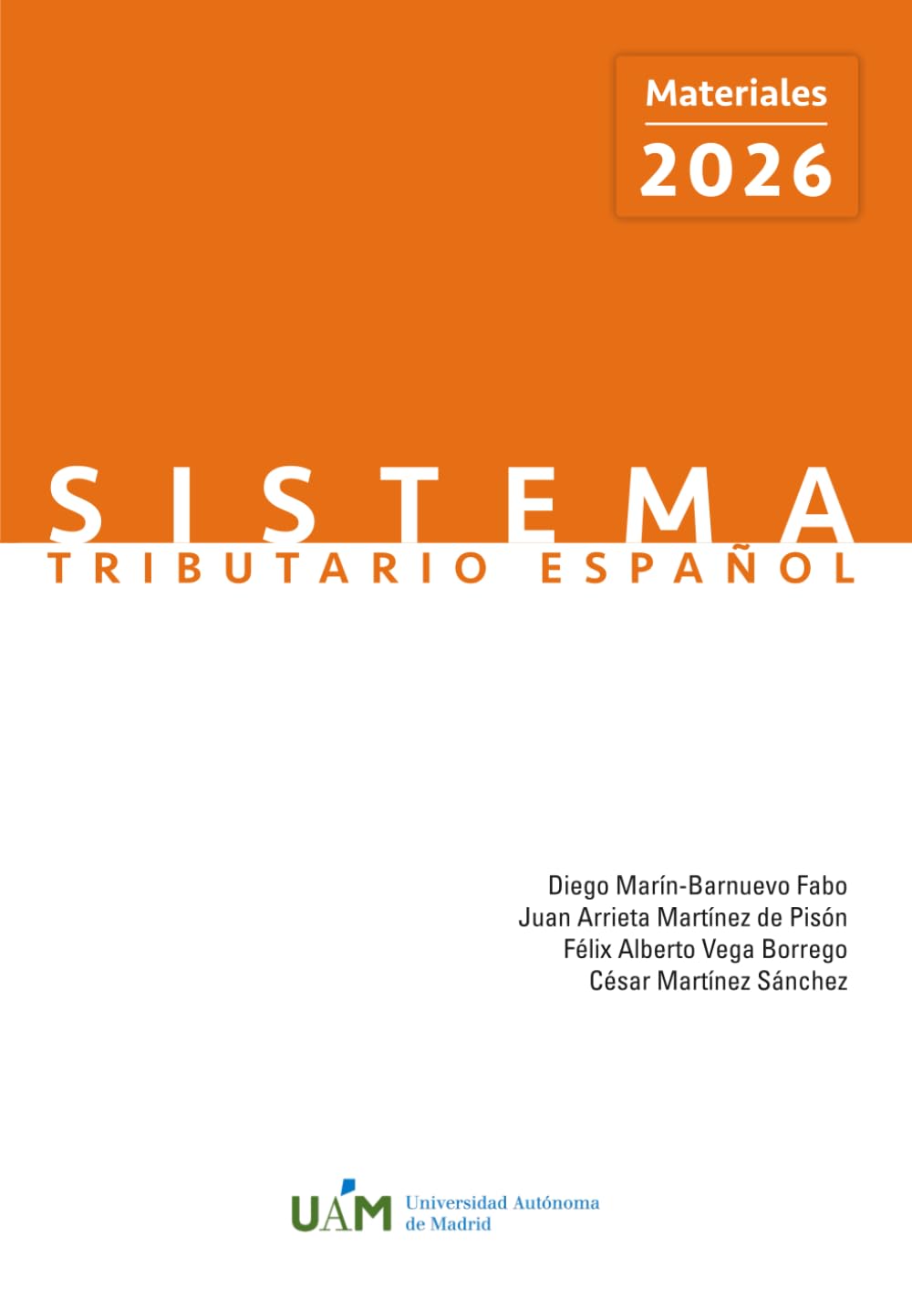 Libro: Sistema Tributario Español. Materiales 2026
