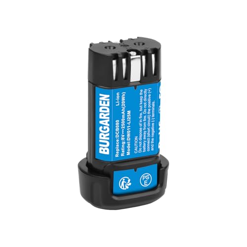 Batería-de-iones-de-litio-de-repuesto-BURGARDEN-de-2500-mAh-y-8-V-máx.,-compatible-con-Dewalt-DCB080,-DCF680N1,-DCF682,-DCB095,-DW4390,-DCF680N2,-DCF680G2,-DCL023-y-DCF680.