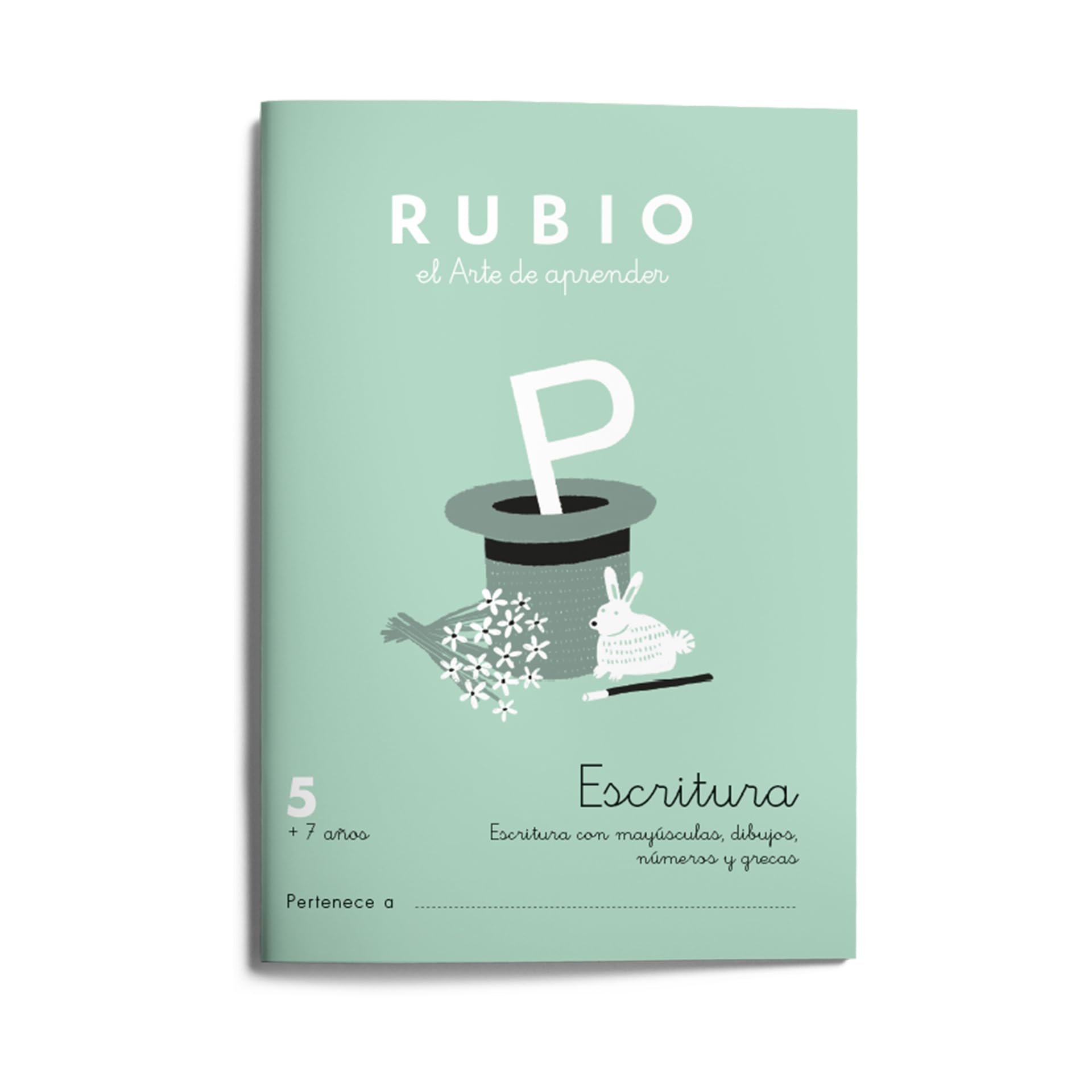 5 Escritura RUBIO | Ejercicios para mejorar la escritura y caligrafía de minúsculas y mayúsculas con repetición de letras y frases | +7 años