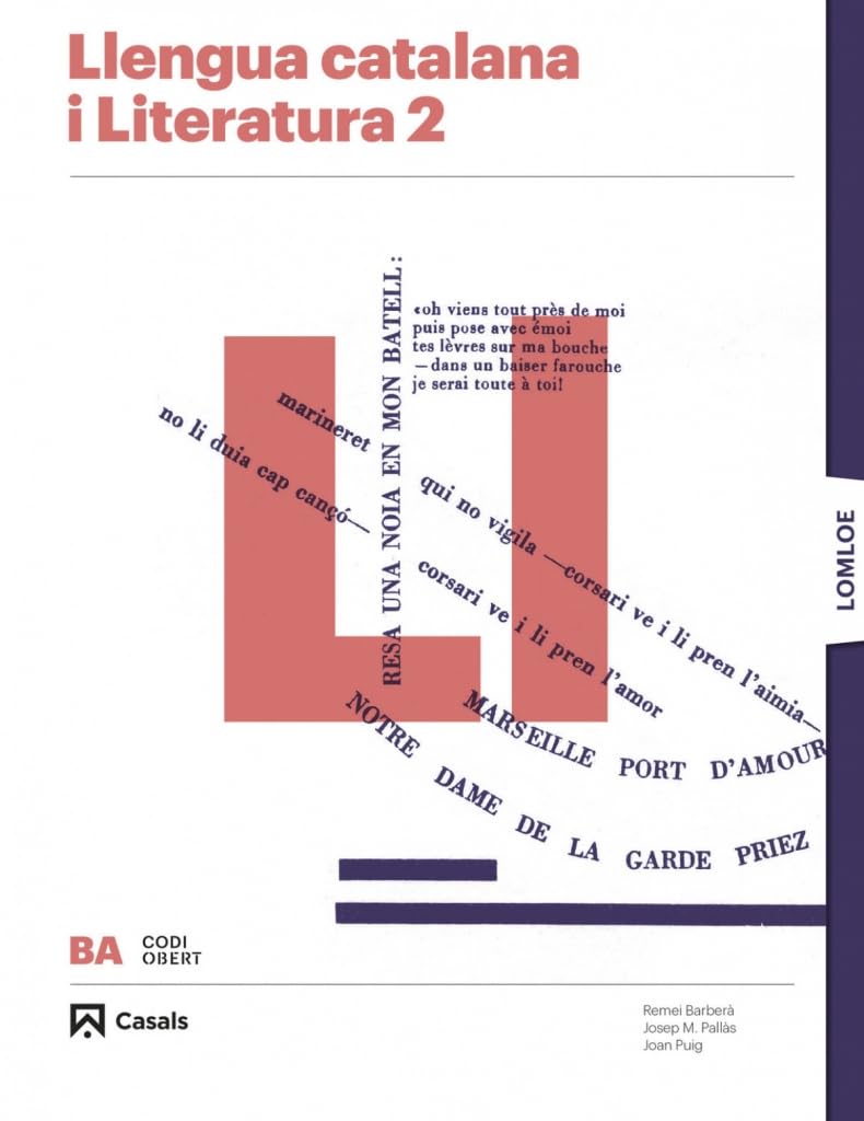 Libro: Llengua catalana i Literatura 2 BA