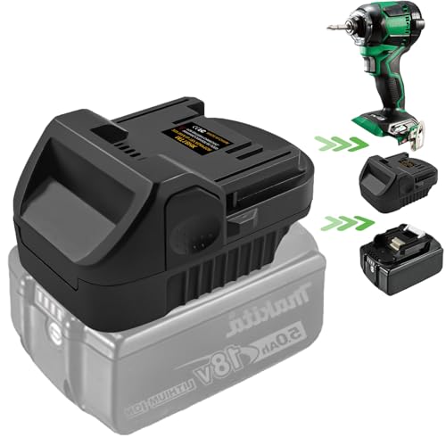 Adaptador-de-batería-URUN-para-MAKITA-a-Hitachi-y-Metabo-HPT,-compatible-con-baterías-MAKITA-de-18-V.-Compatible-con-herramientas-inalámbricas-de-litio-Hitachi-de-18-V-y-herramientas-deslizantes-Metabo-HPT18V-(no-de-36-V).