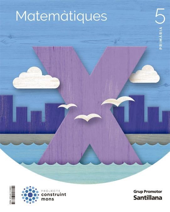 Libro: MATEMATIQUES 5 PRIMARIA CONSTRUINT MONS