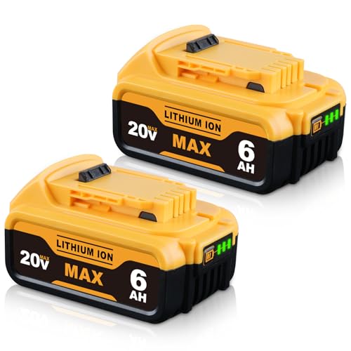 Paquete-de-2-baterías-DCB200-de-6000-mAh-de-repuesto-para-Dewalt-de-20-V,-compatibles-con-baterías-de-iones-de-litio-Dewalt-DCB201,-DCB203,-DCB204,-DCB206,-DCB207,-series-DCD/DCF/DCG-y-herramientas-inalámbricas.
