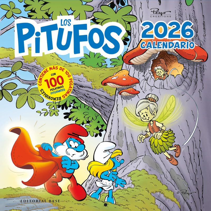 Libro: Calendario Los Pitufos 2026
