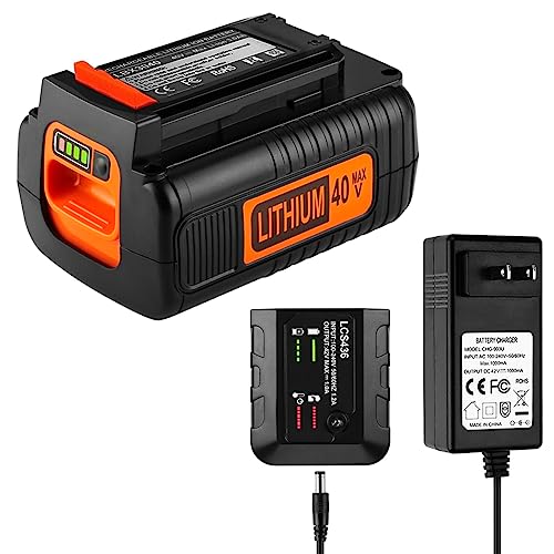 Batería-de-litio-de-repuesto-AYTXTG-de-3,0-Ah-y-40-V-para-Black-and-Decker-de-40-voltios-LBX2040-LBXR36-LBXR2036-LST540-LBX1540-LST136W-con-cargador-portátil-LCS40-LCS36-para-Black-Decker-de-40-V