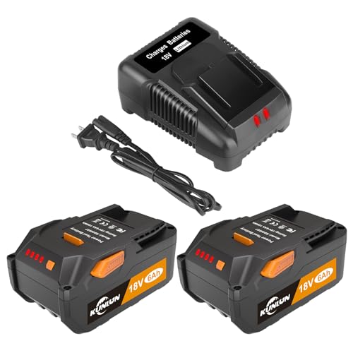 KUNLUN---Paquete-de-2-baterías-de-repuesto-de-6-Ah-y-18-V-y-cargador-compatible-con-baterías-Ridgid-de-18-V-para-herramientas-Ridgid-R840087,-R840083,-R840086,-R840085,-R840084-y-cargadores-R840091,-R840093-y-R840095
