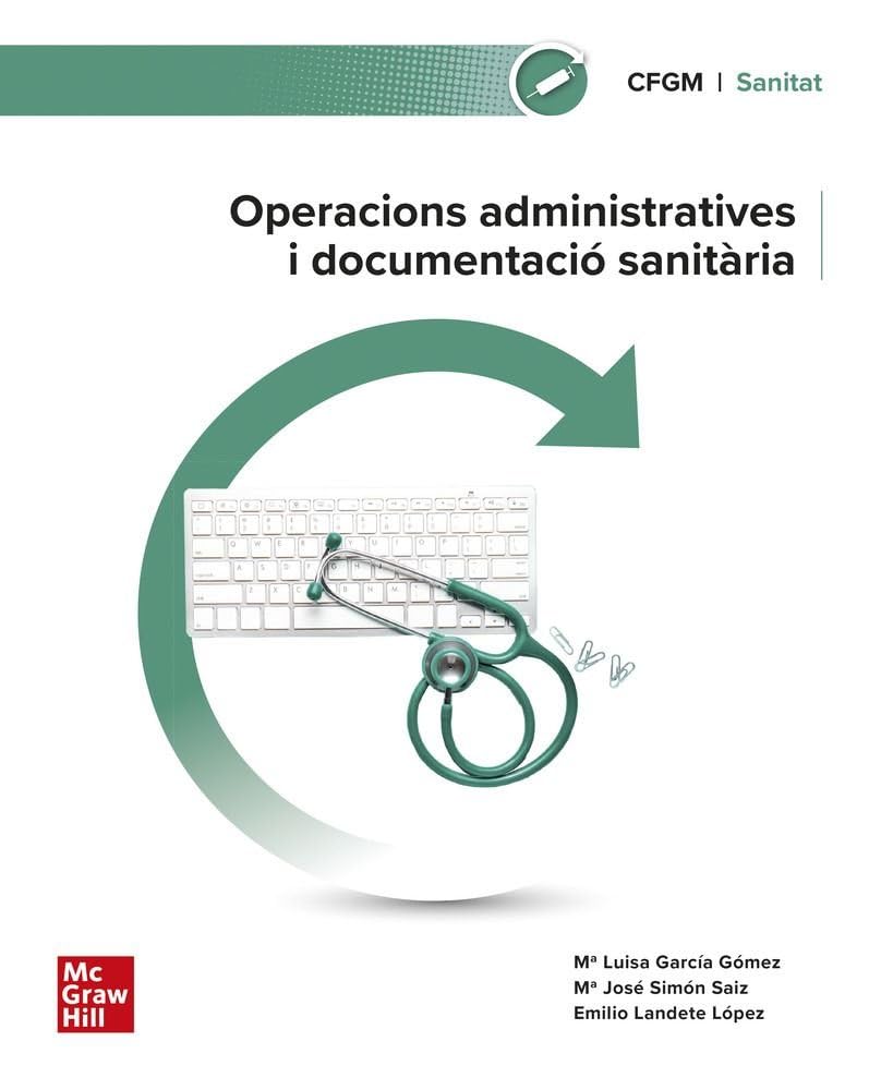Libro: Operacions administratives i documentació sanitària