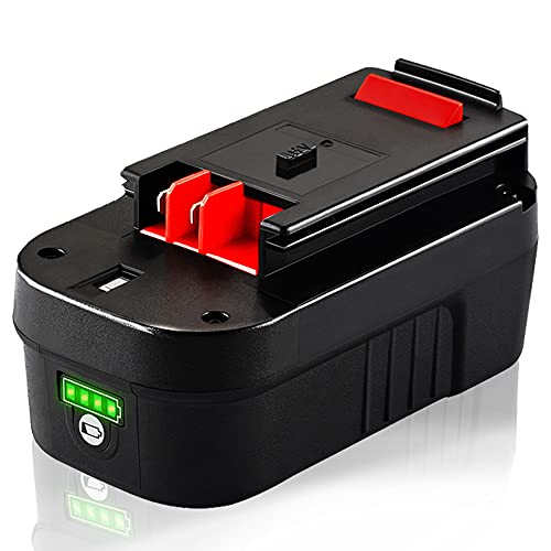 Batería-de-repuesto-TenHutt-【Ion-de-litio-|-NO-Ni-MH】-de-3000-mAh-y-18-V-para-herramientas-eléctricas-inalámbricas-Black-and-Decker-HPB18-HPB18-OPE-244760-00-A1718-FS18FL-FSB18-Firestorm.