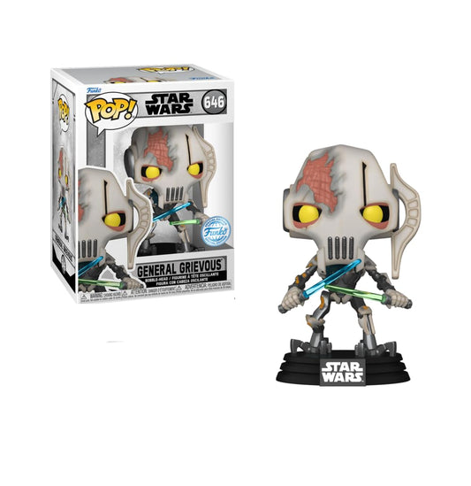 Funko General Grievous Battle Damaged Star Wars: Battlefront II Gaming Greats Exclusivo Pop Figura 646