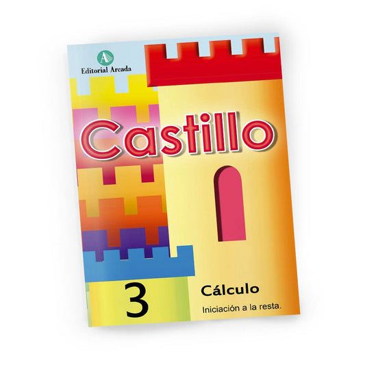 Castillo Cálculo nº3 - Iniciación a la resta. (C.MATEMATICAS PRIMARIA)