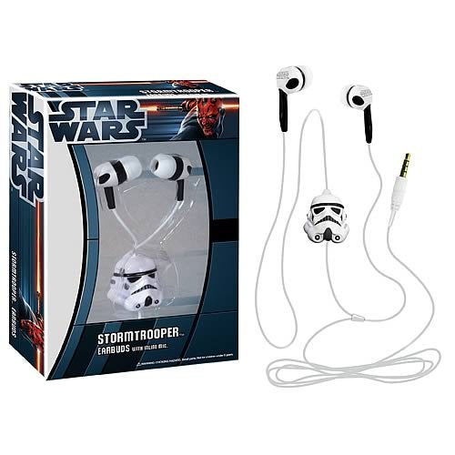 Funko Pop: Headphones Star Wars Stormtrooper Earbuds with Microphone