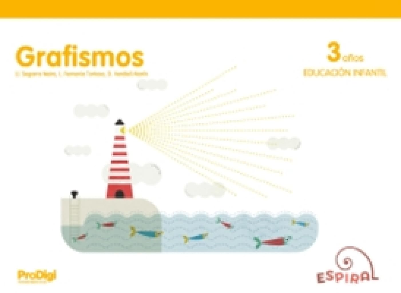 Libro: Grafismos 3 años - Espiral. ProDigi