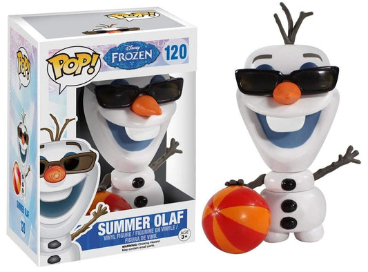 Funko POP Disney: Frozen - Summer Olaf Figura de Acción