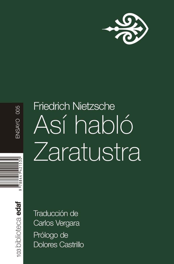Libro: Así habló Zaratustra (Spanish Edition)