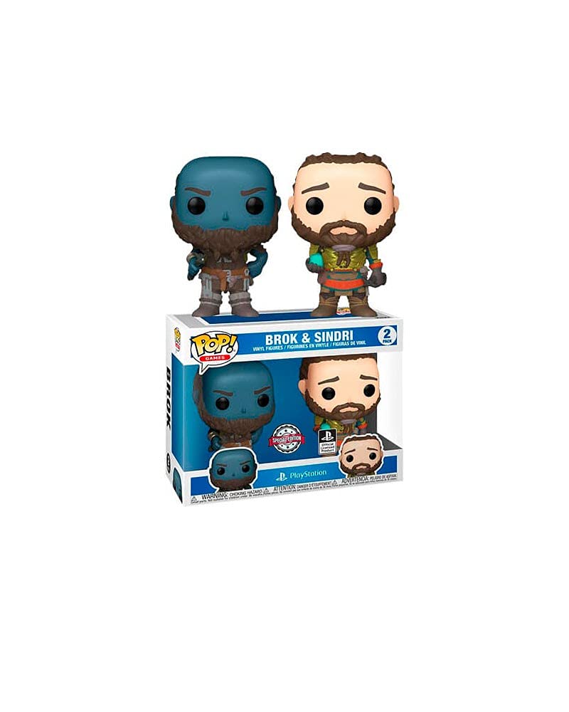Funko Pop! Videojuegos: PlayStation Brok & Sindri 2 Pack