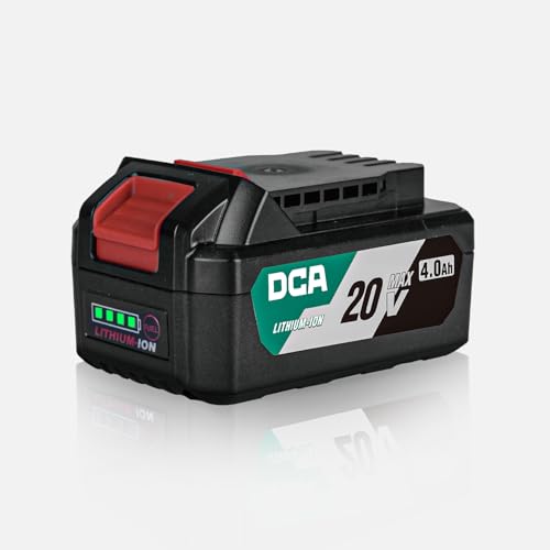 Batería-de-iones-de-litio-DCA-20-V-MAX,-4,0-Ah,-compacta,-herramienta-eléctrica-inalámbrica-de-20-V,-0,5-kg-(FFBL2040)
