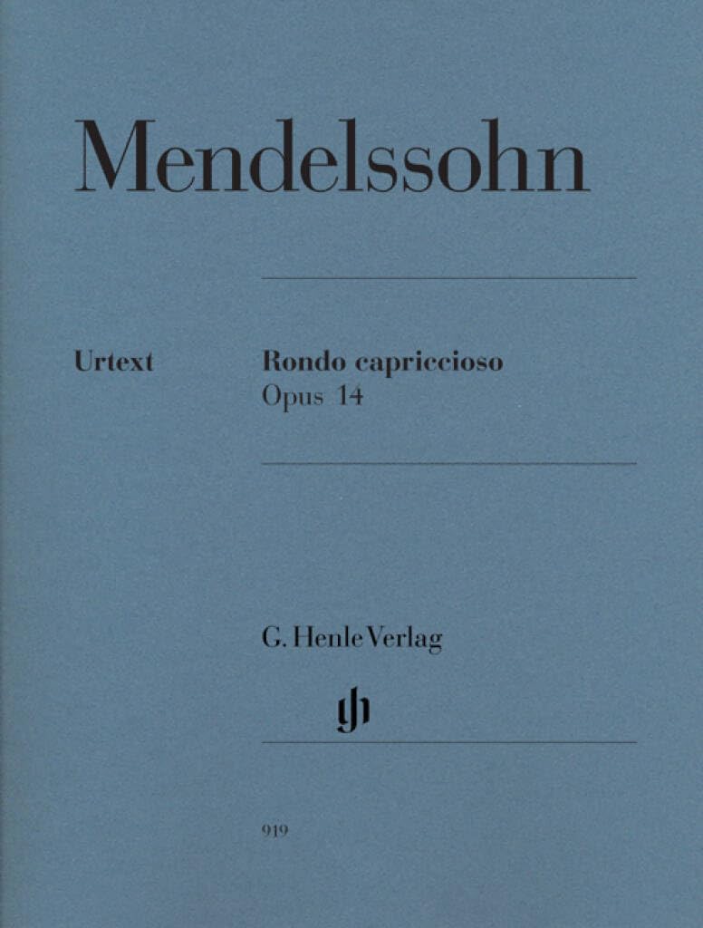 Libro: Rondo capriccioso op. 14: Instrumentation: Piano solo