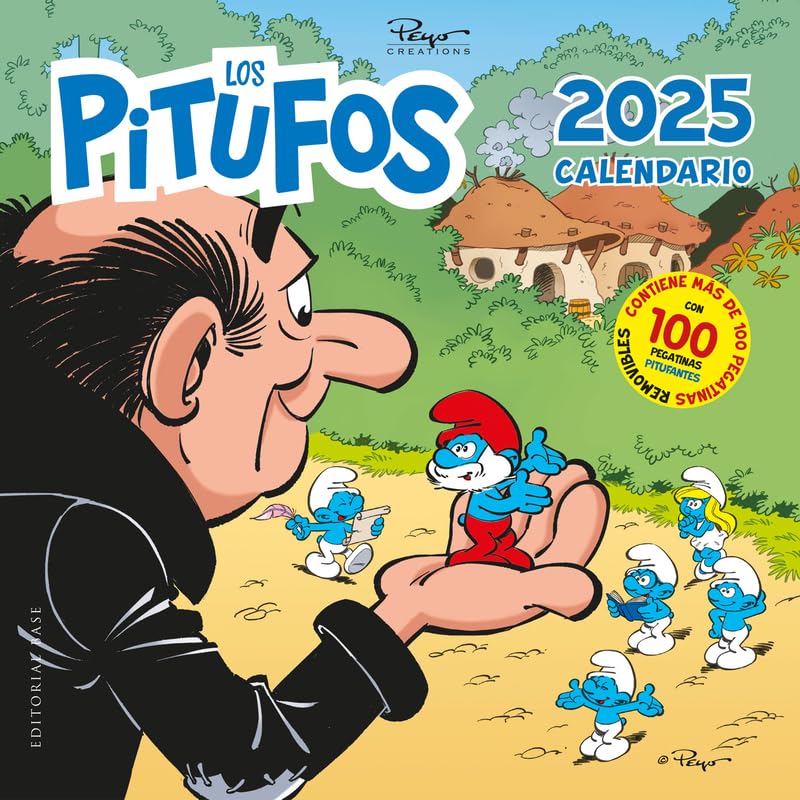 Libro: Calendario Los Pitufos 2025