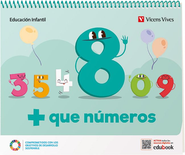 Libro: + QUE NUMEROS CUADERNO 8