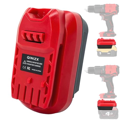 Adaptador-de-batería-QINIZX-para-herramientas-inalámbricas-Craftsman-20V-V20,-convertidor-para-baterías-de-litio-DeWalt-20V-MAX-y-Milwaukee-M18-de-18-V-a-baterías-de-iones-de-litio-Craftsman-de-20-voltios-CMCB201-CMCB204-CMCB205
