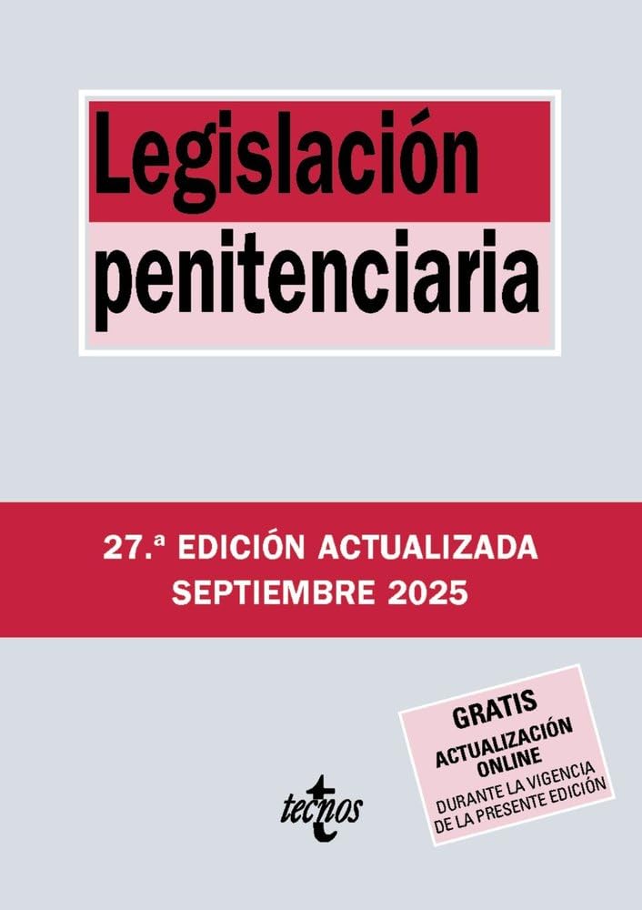 Libro: Legislación penitenciaria (Derecho - Biblioteca de Textos Legales)