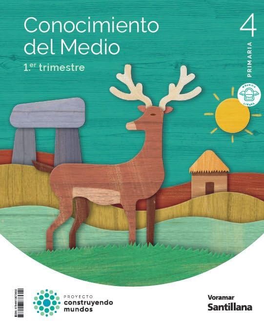 Libro: CONOCIMIENTO DEL MEDIO M LIGERA 4 PRIMARIA CONSTRUYENDO MUNDOS