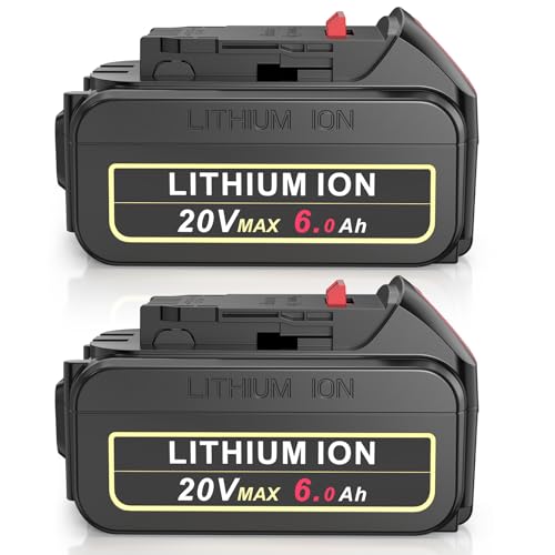 PENGJBATTER---2-paquetes-de-baterías-de-repuesto-de-6,0-Ah-para-DeWalt-de-20-V,-baterías-de-litio-de-alta-capacidad-compatibles-con-DeWalt-20-V-Max,-DCB206,-DCB205,-DCB207-y-herramientas-eléctricas-de-las-series-DCF/DCD/DCG-de-20-voltios.