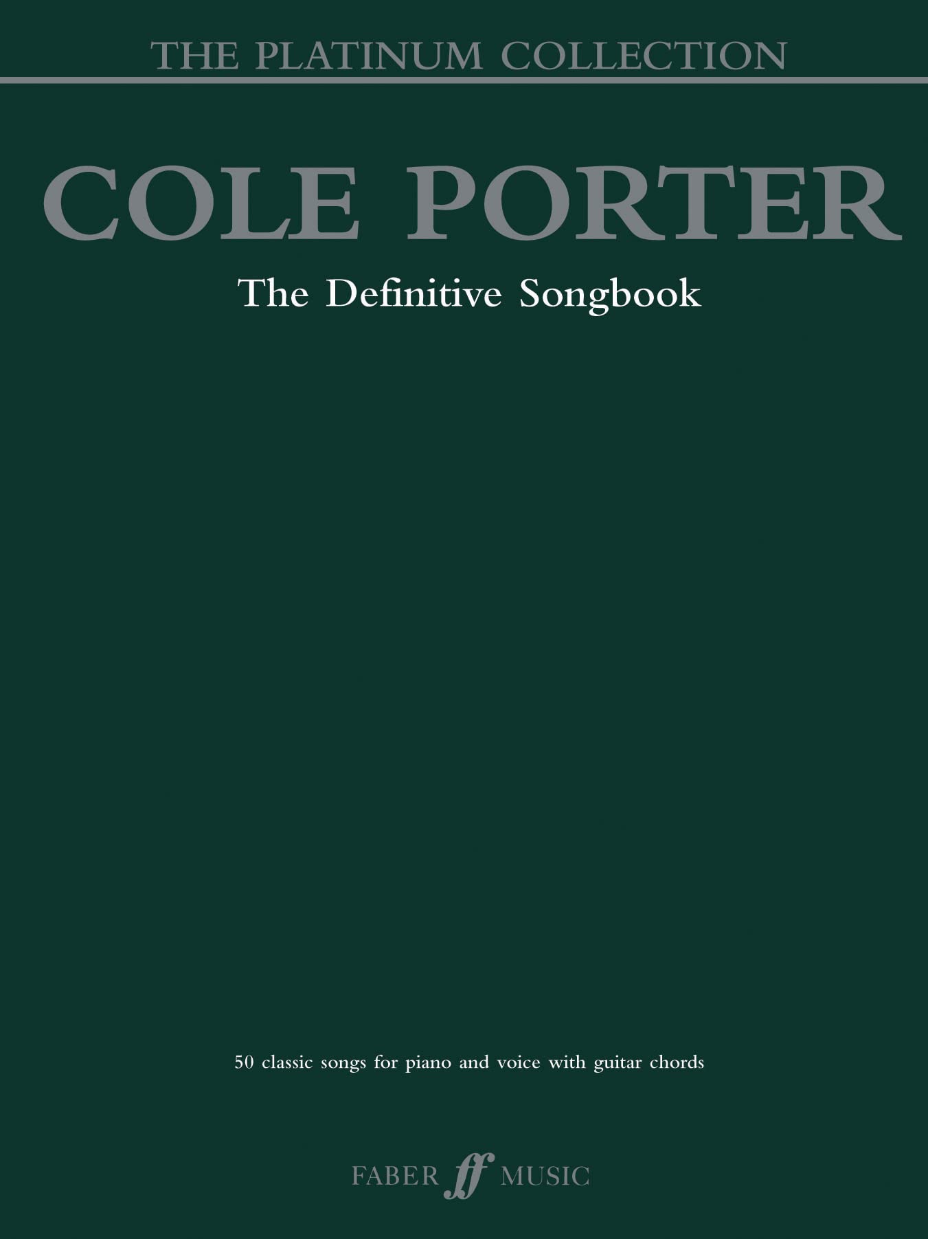 Libro: Cole Porter Platinum Collection: 50 Classic Songs for Piano and Voice with Guitar Chords