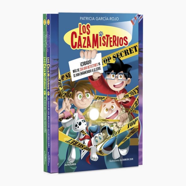 Libro: Los cazamisterios 1 y 2 - Pack con: El caso de las mascotas desaparecidas | El caso del ladrón fantasma: Secretos, risas y detectives... ¿te unes al club? (Jóvenes lectores)