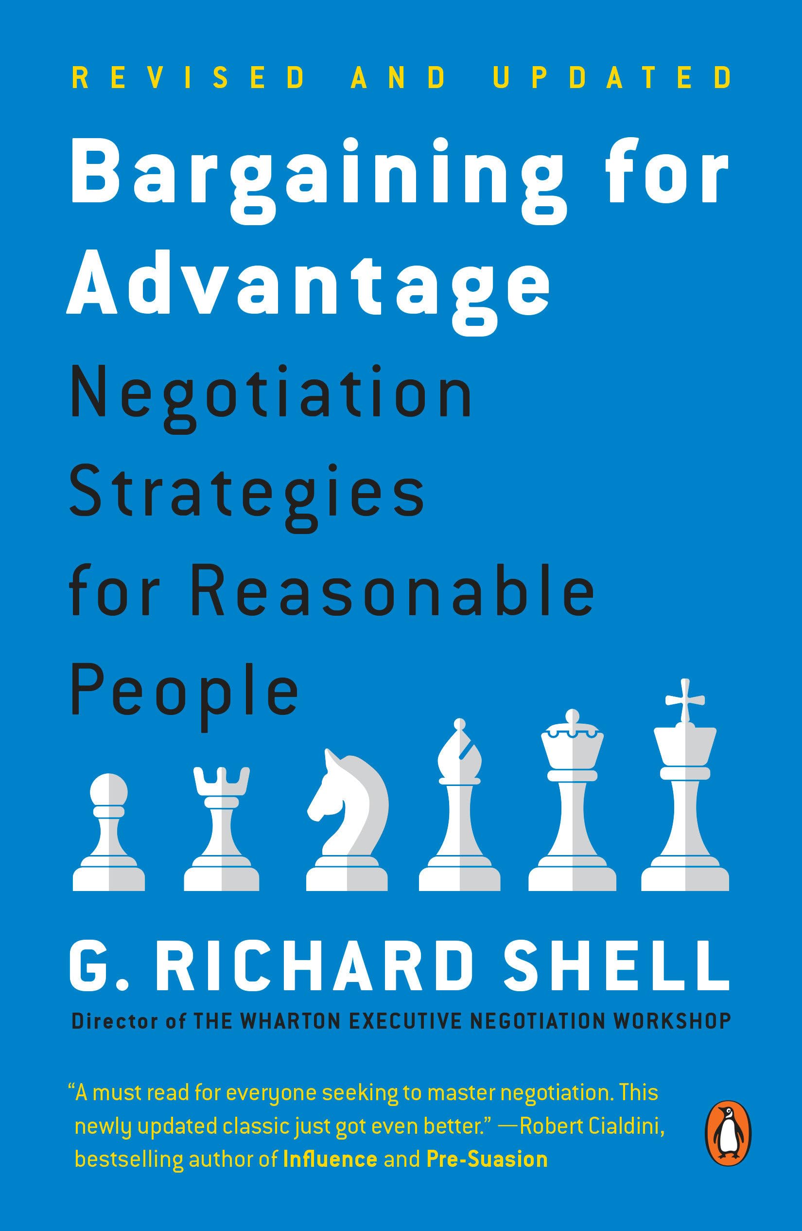 Libro: Bargaining for Advantage: Negotiation Strategies for Reasonable People