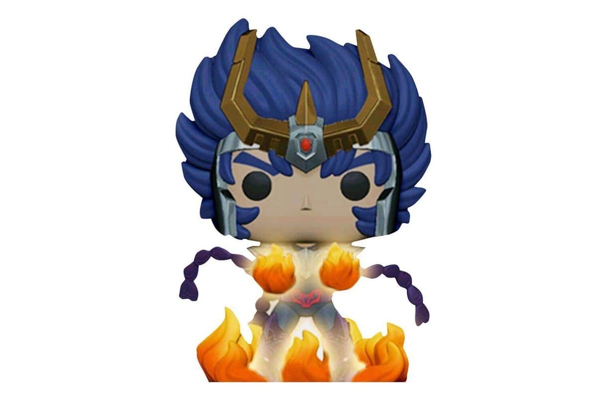 Funko Pop: Pop Animation Saint Seya Knights of The Zodiac 3.75 Pulgadas Figura de Acción - Phoenix Ikki #810